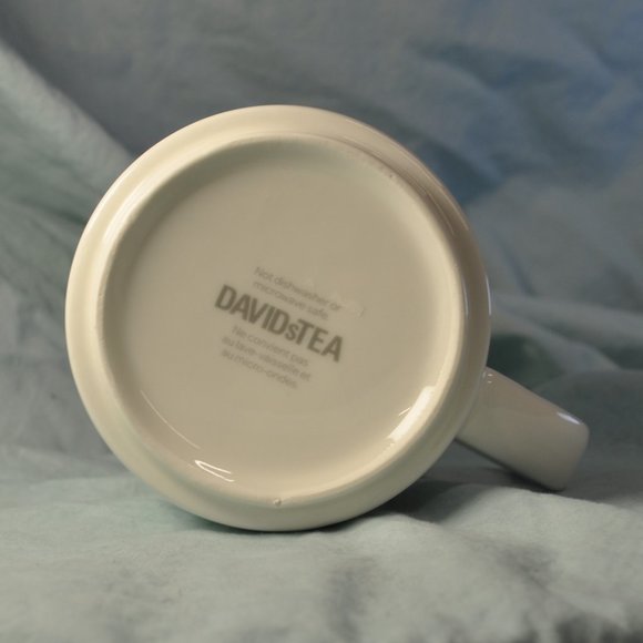 16 oz David's Tea holiday reindeer mug (w887) - Picture 9 of 10